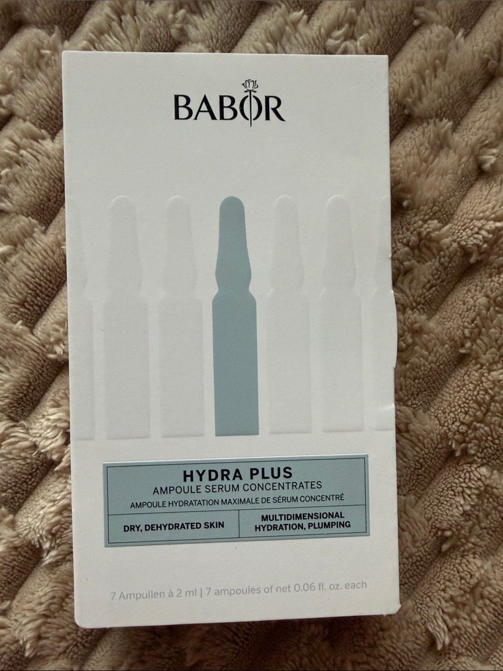 BABOR Hydra Plus Ampoule Serum Concentrates - Light Blue
